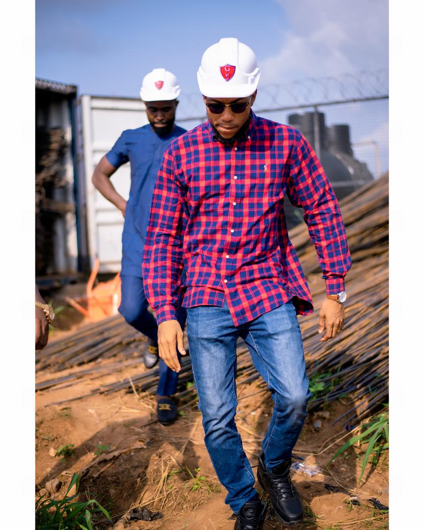 Construction site walk