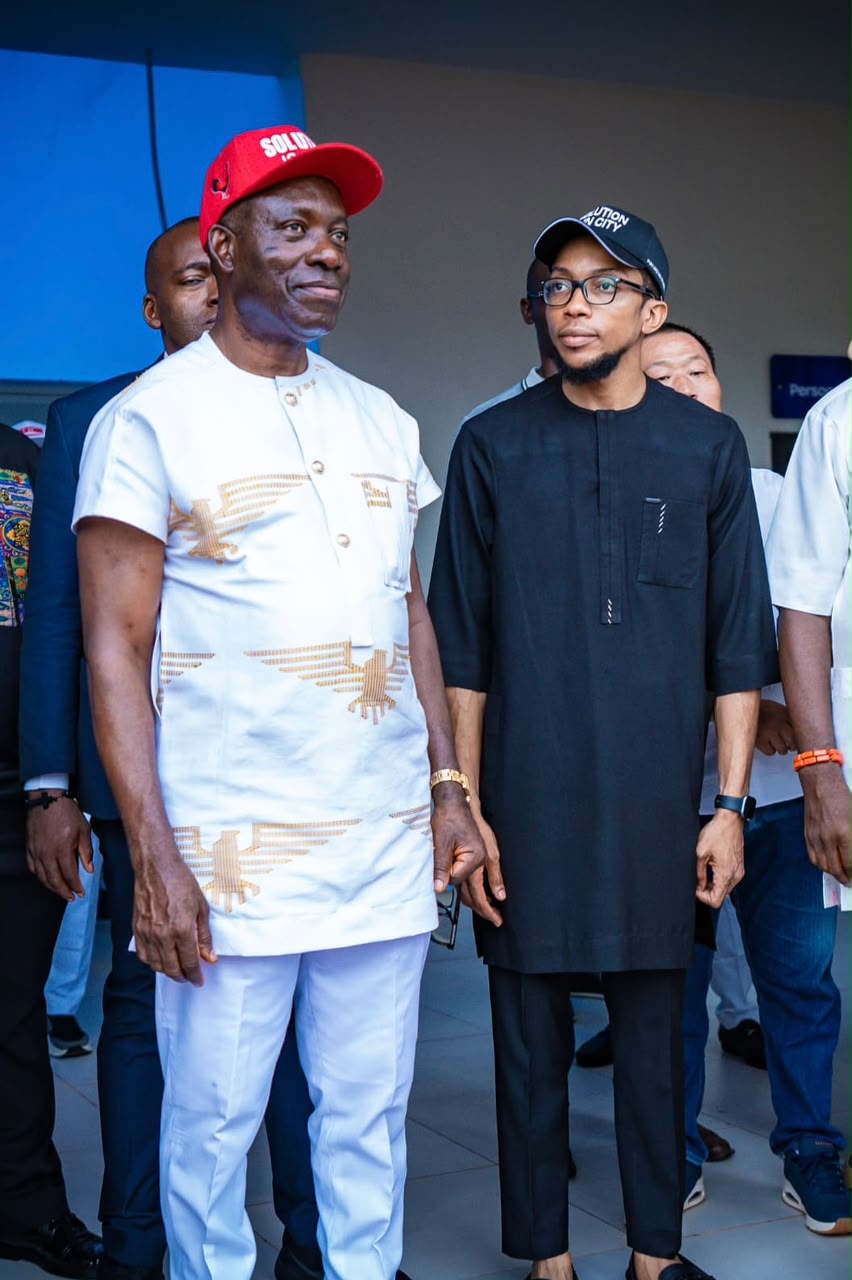 With Governor Soludo